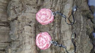 pendientes brillantes rosas-totfetama