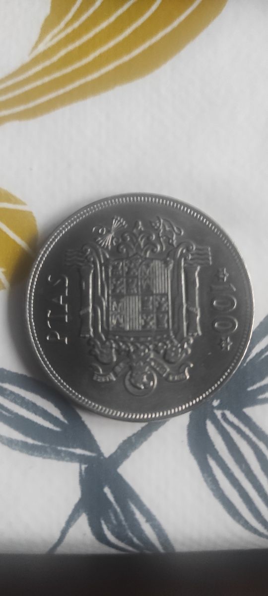 Moneda de 100 pesetas del 1975