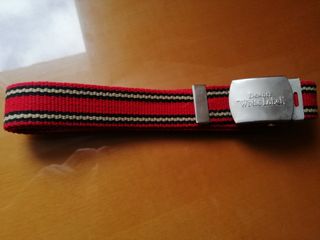 Cinto cinturón rojo White Label NUEVO