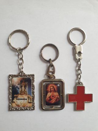 Pack de llaveros Granada religiosos