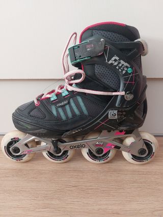 Patines marca Oxelo con bolsa 