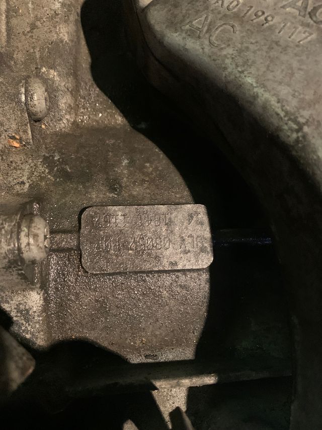 Caja cambio tipo JLY 2.0TDI cv140