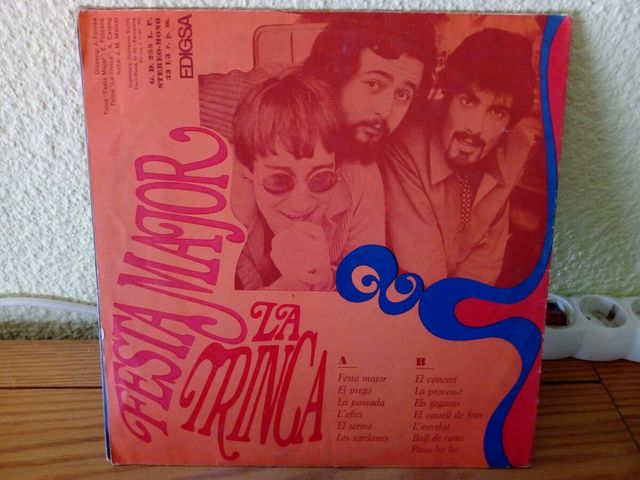 3 discos Lp LA TRINCA