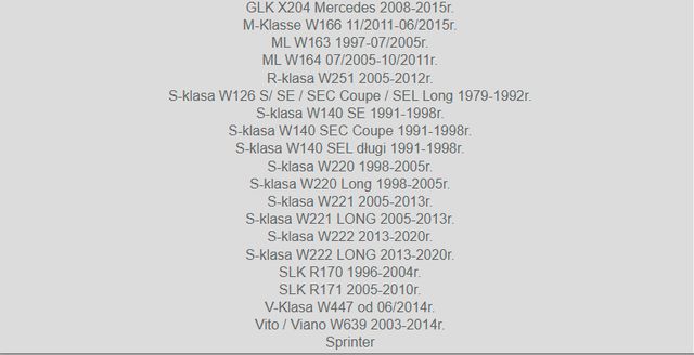 Alfombrillas TODOS Mercedes