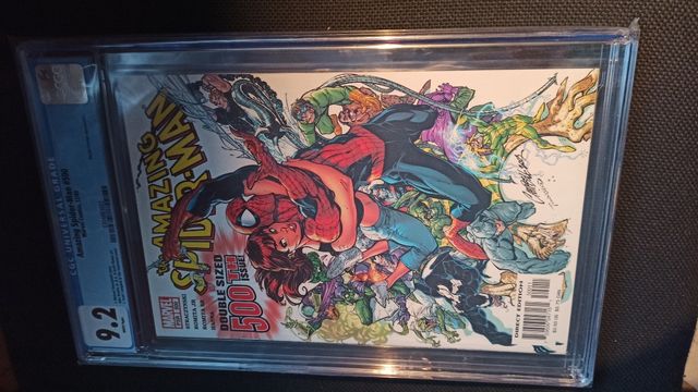 the amazing spiderman 500 cgc