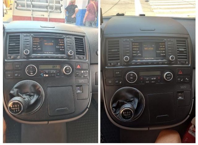 Restaurar Marco Consola Central Volkswagen T5