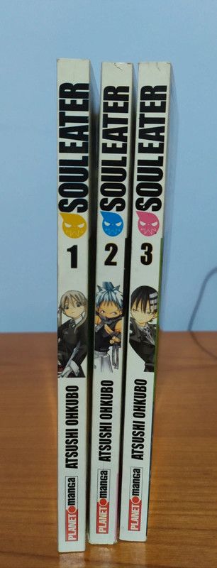 Soul Eater volumi 1,2,3