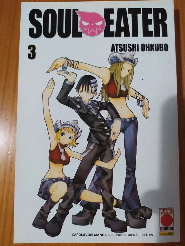 Soul Eater volumi 1,2,3