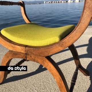 Antiguas Banquetas vintage madera maciza