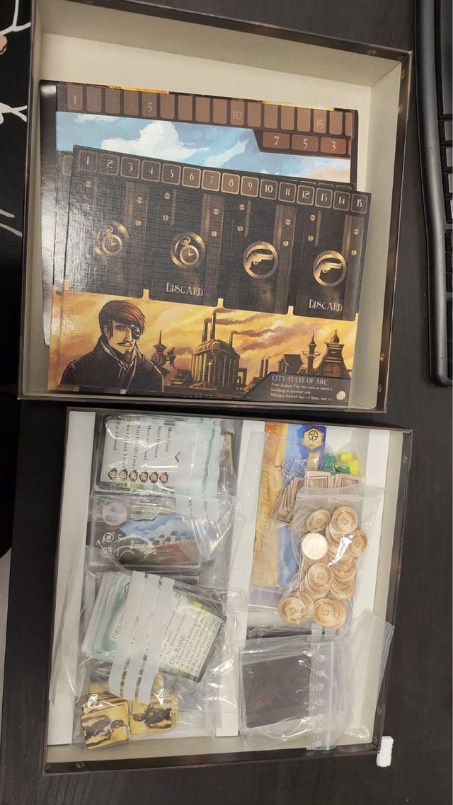 City of Iron Juego de Mesa