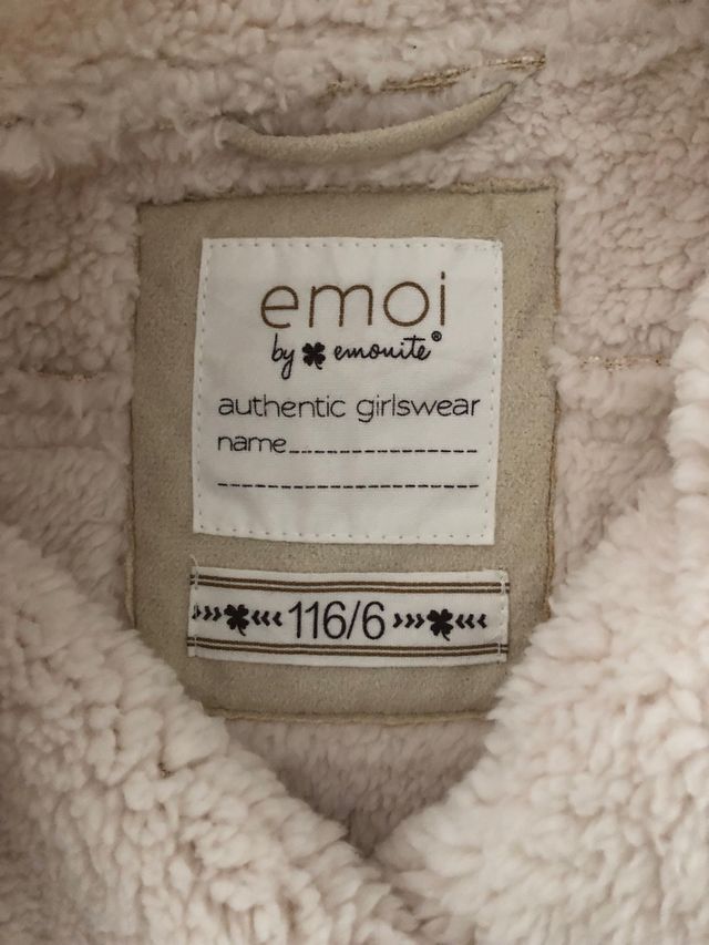 Chaqueta tipo aviador nueva 6 años EMOI