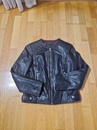 Cazadora piel Cortefiel talla S