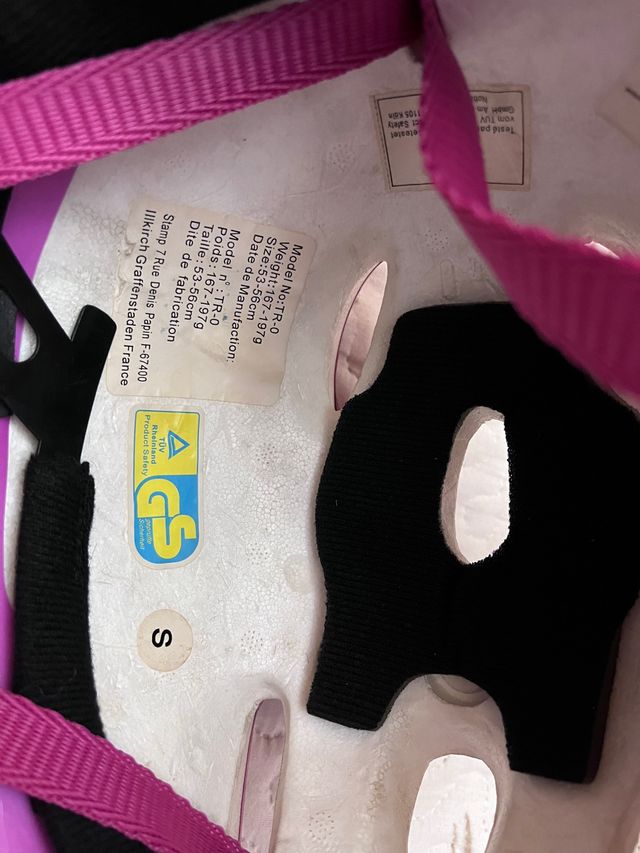 Casco bicicleta Barbie