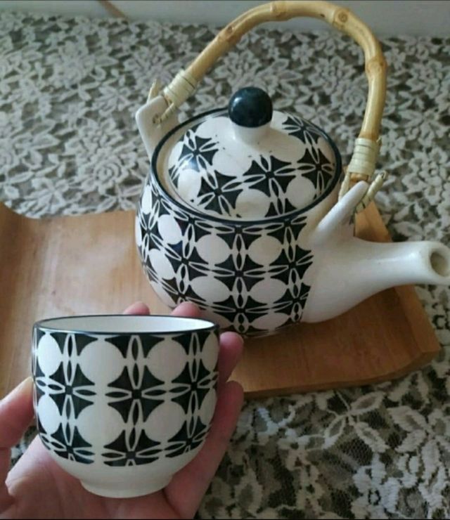tetera cerámica