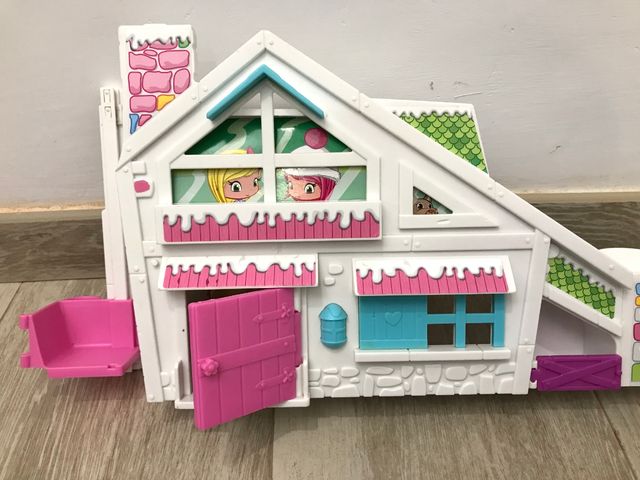 Casa Grande Casa Nieve Pin Y Pon Pinypon Playset Hotel De Invierno