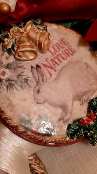 Bolas de navidad de madera