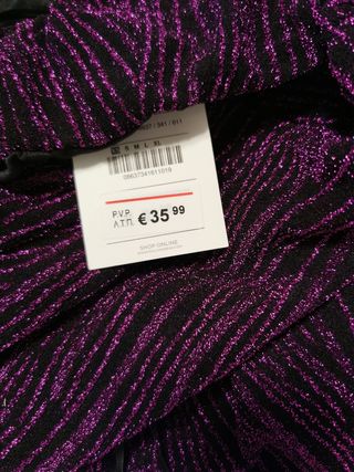 Mono brillos. Con etiqueta. Costó 36€