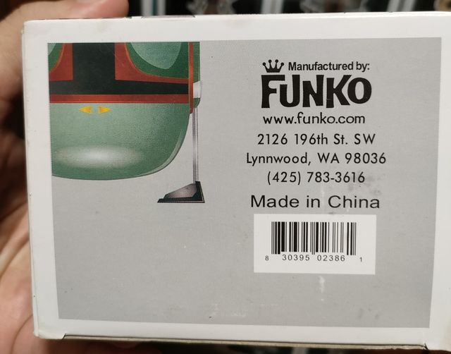 Funko pop Star wars 08 boba fett Fuente grande
