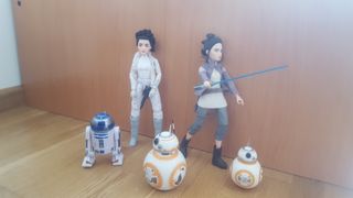 Star Wars muñecas Rey , R2D2 y BB-9