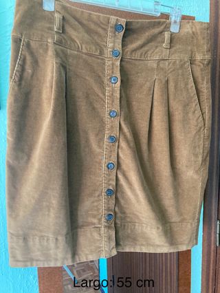 Falda pana Zara Talla L