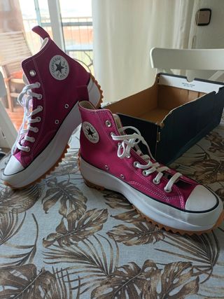 Converse Run Star Hike Hi. t 44.5. nuevas! de segunda mano por 50 EUR en  Alicante en WALLAPOP