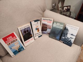 Lote de 6 libros de narrativa a 2€ cada uno