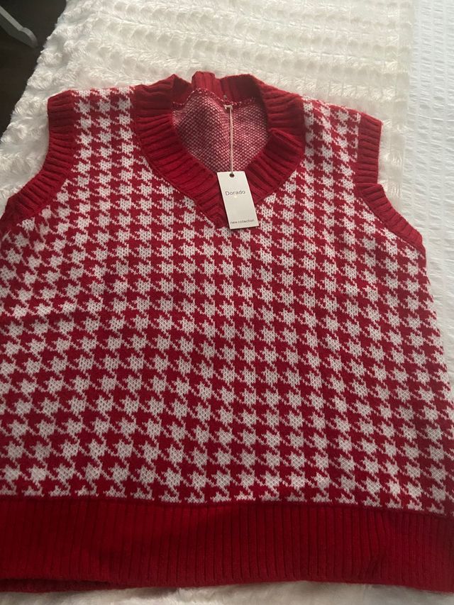 Chaleco pata de gallo