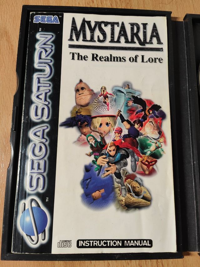 Mystaria: The Realms of Lore para Sega Saturn.