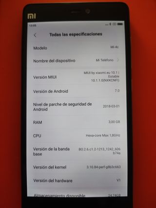 Xiaomi mi 4c 3/32Gb