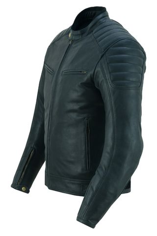 CHAQUETA PIEL MOTO