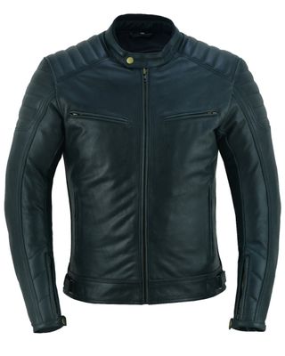 CHAQUETA PIEL MOTO