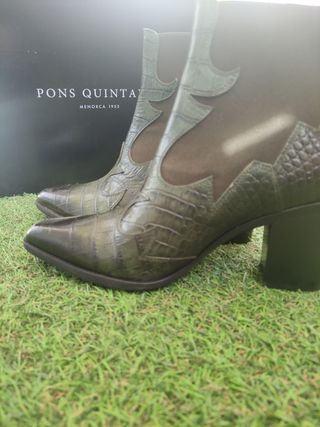 Botín campero mujer
