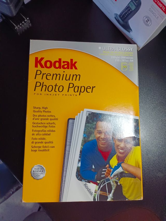Papel fotográfico premium Kodak