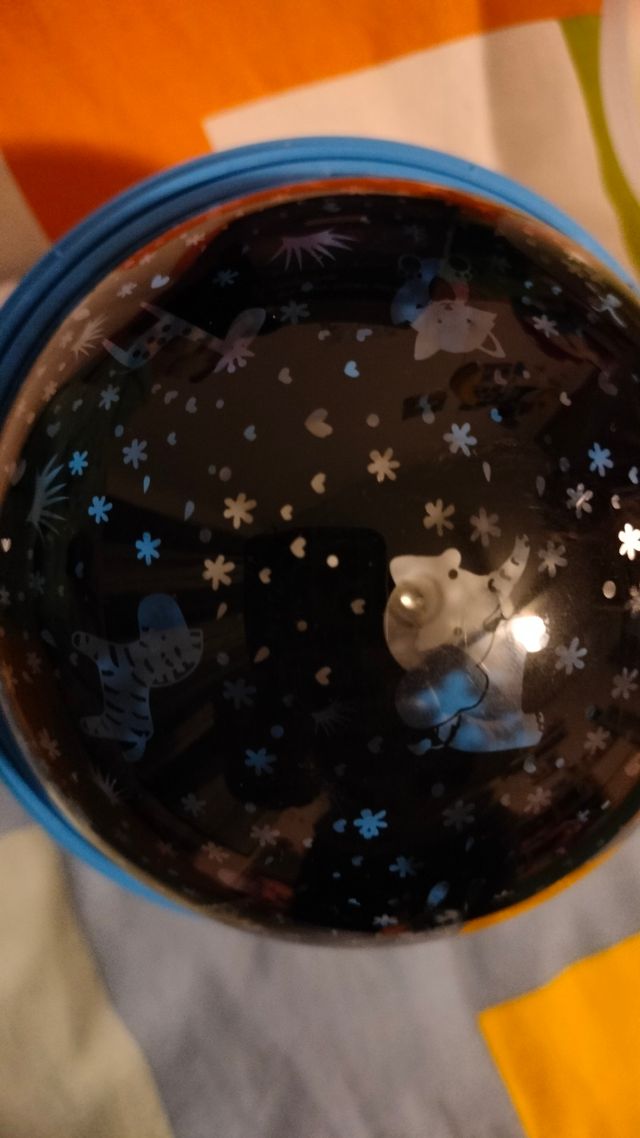 Proyector nocturno bebé musical