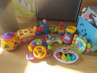 Lote de juguetes Fisher price y Vtech