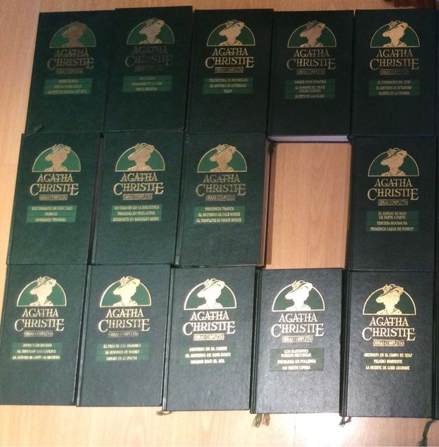Colección casi completa de Agatha Christie