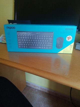 Teclado y raton inalambrico rapoo