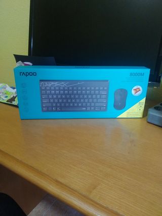 Teclado y raton inalambrico rapoo