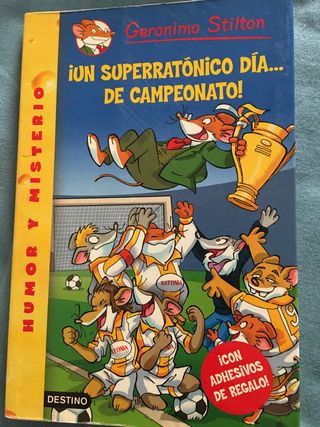 Pack de 7 libros GERONIMO STILTON !!