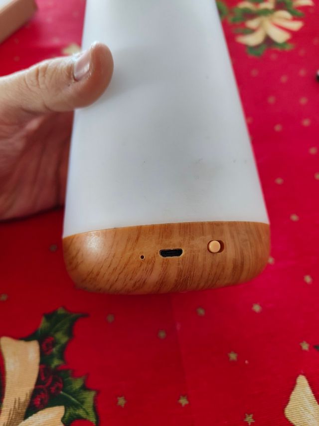 Lámpara LED RGB táctil