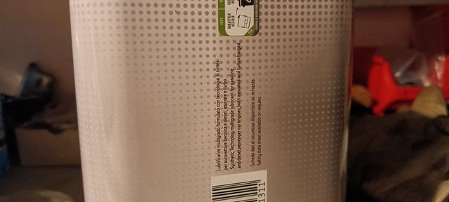 2 BARATTOLI OLIO ENI SINT 2000+ LT.4 10w-40.