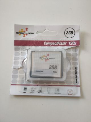 Tarjeta CompactFlash 2GB