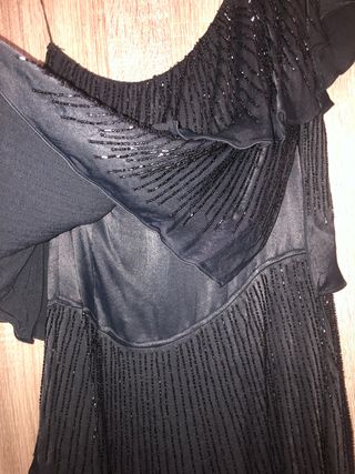 Vestido negro de fiesta