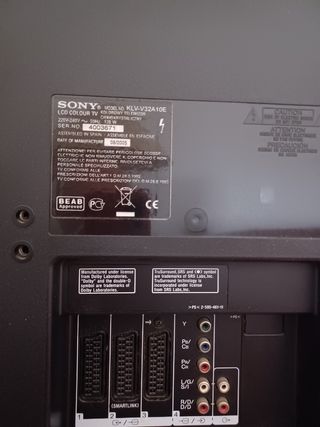 sony Bravia TV 32 pulgadas