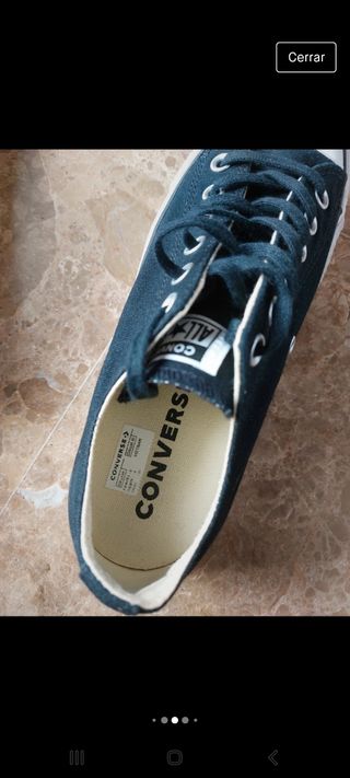 Converse plataforma negras