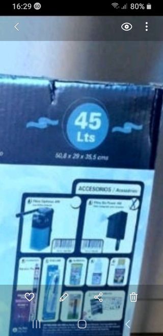 Acuario completo, para hacer un buen regalo