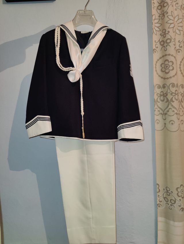 Traje de comunión de marinero