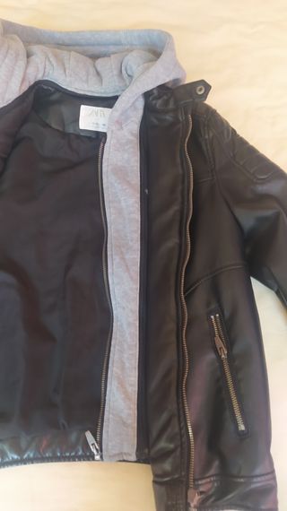 Cazadora motera Zara 12 años 
