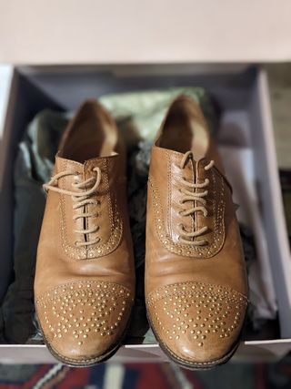 Zapatos piel Uterque 39