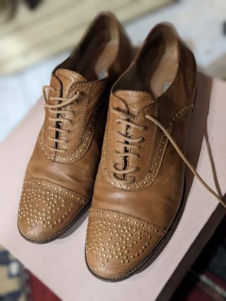 Zapatos piel Uterque 39